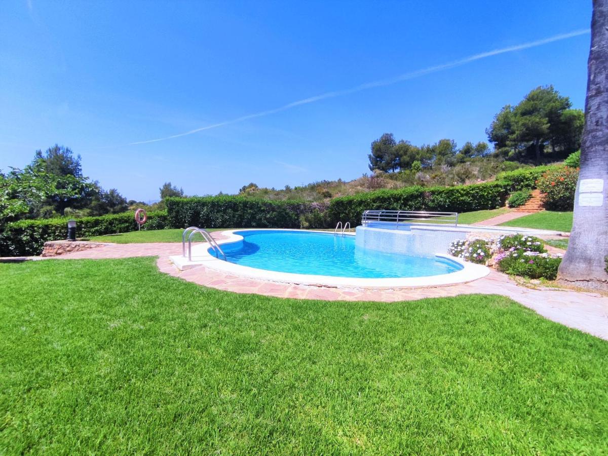 TERRAZA CON VISTAS ESPECTACULARES Las Haciendas ALBERT VILLAS Alcossebre Exterior foto