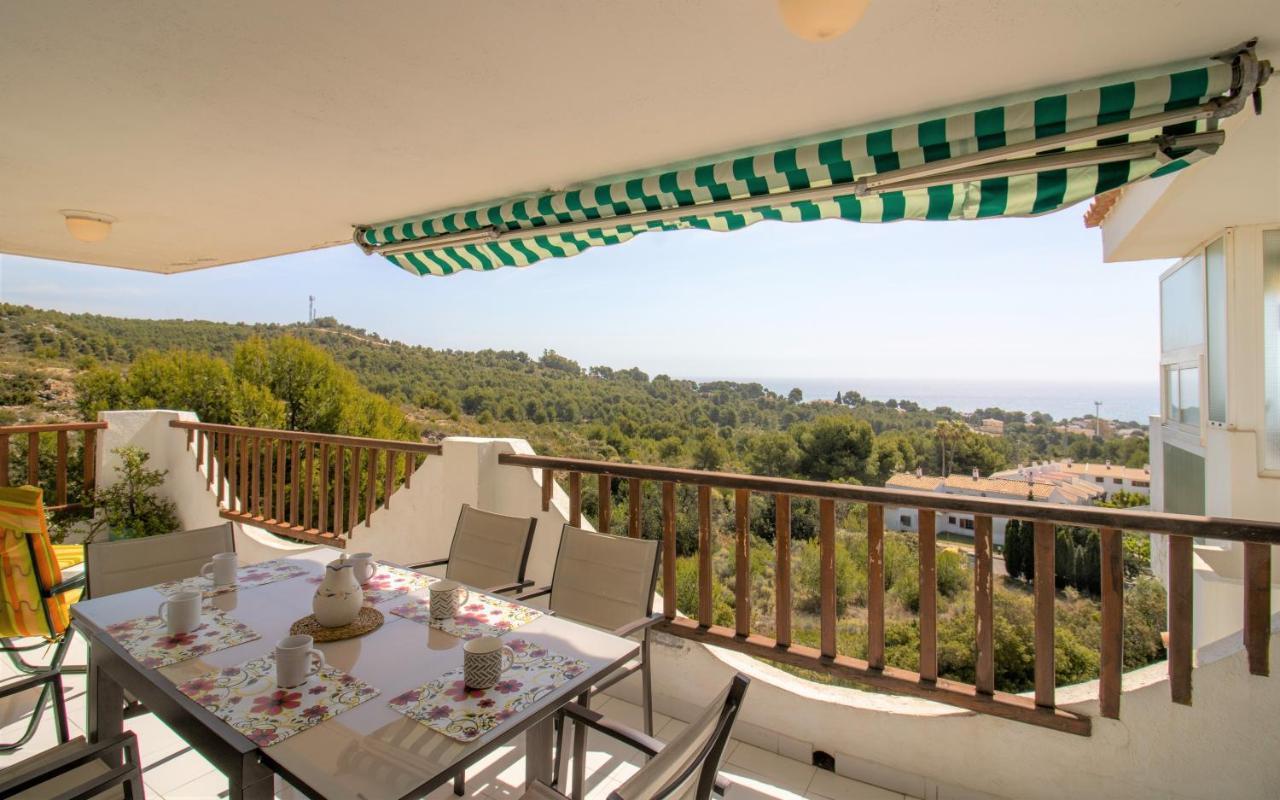 TERRAZA CON VISTAS ESPECTACULARES Las Haciendas ALBERT VILLAS Alcossebre Exterior foto