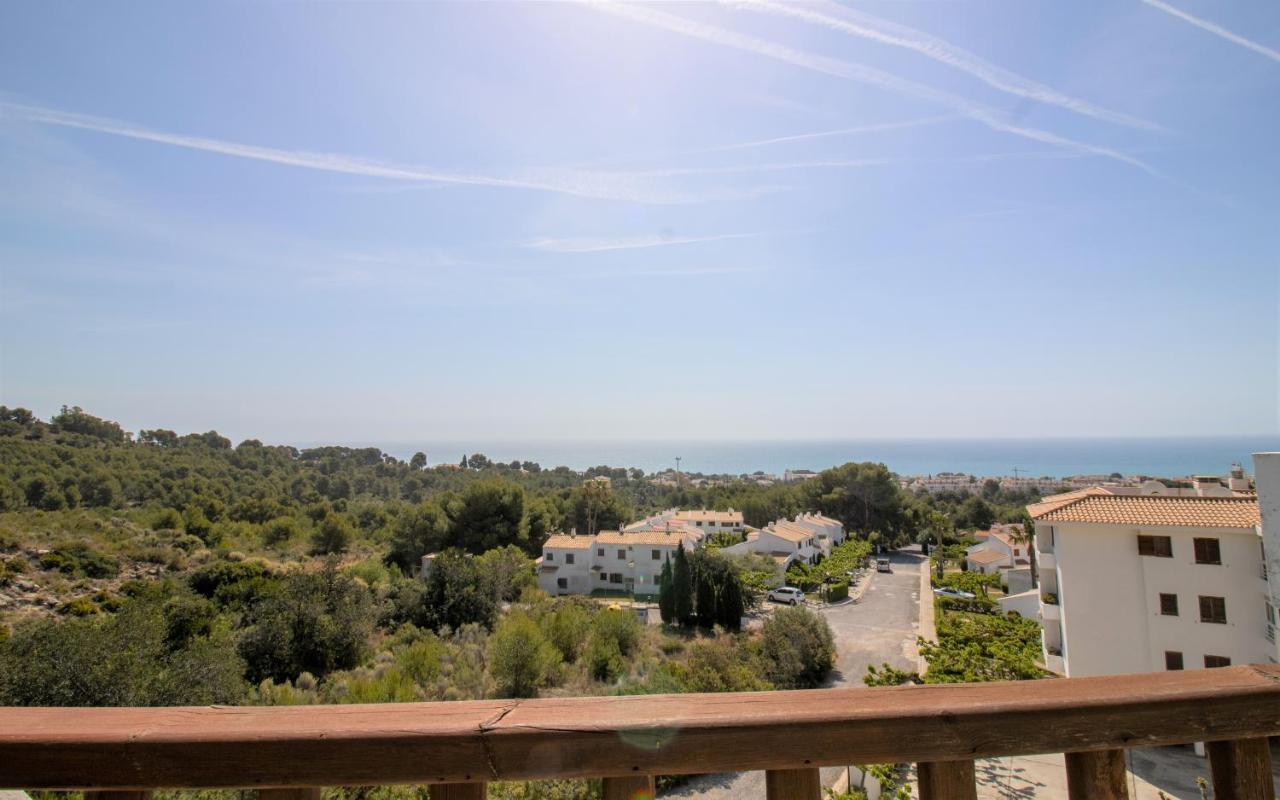 TERRAZA CON VISTAS ESPECTACULARES Las Haciendas ALBERT VILLAS Alcossebre Exterior foto